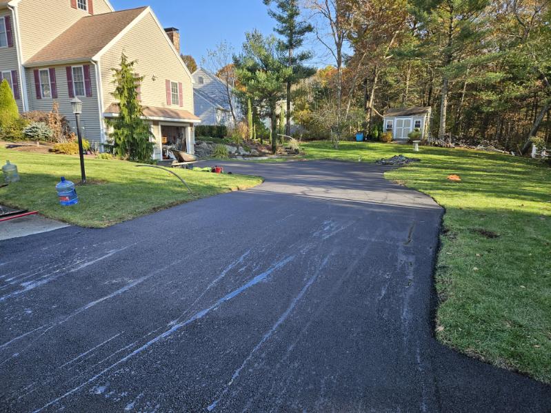 asphalt driveway